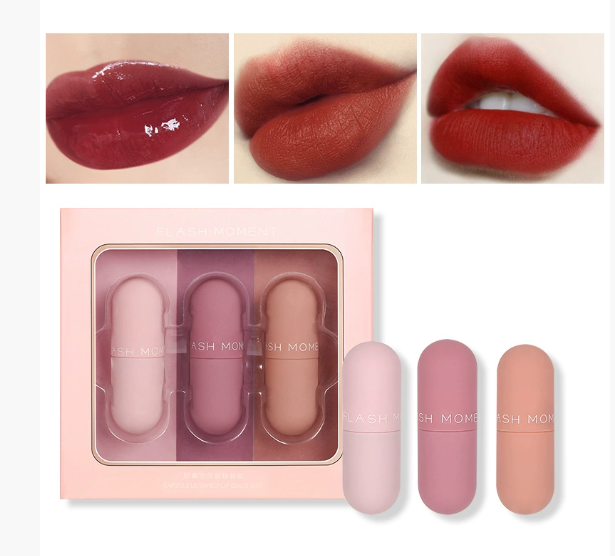 Velvet Matte Lip Trio